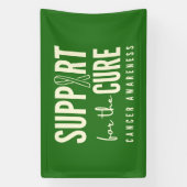 Unterstützung des Krebsbewusstseins für das Heilba Banner (Vertikal)