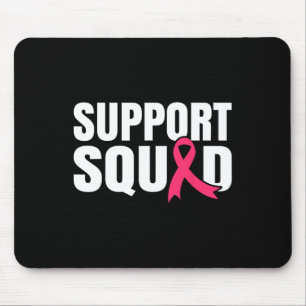 Unterstützung des Krebskriegers bei Brustkrebs Mousepad