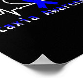 Unterstützung des Kriegers für das Bewusstsein Poster (Ecke)