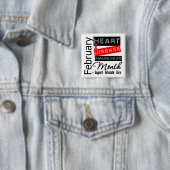 Unterstützung des Monats der Bewusstseinsbildung f Button (Beispiel)