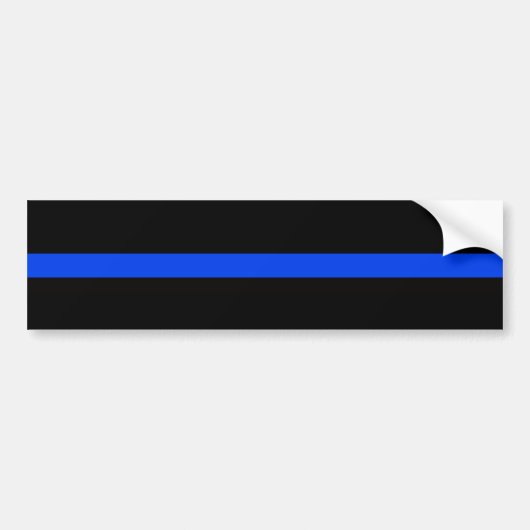 UNTERSTÜTZUNG DES POLIZEIISCHEN Autoaufklebers Autoaufkleber (Vorne)
