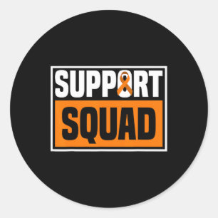 Unterstützung des Rsd Crps-Bewusstseins für Squad  Runder Aufkleber