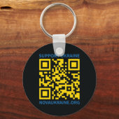 Unterstützung des Schlüsselanhängers der Ukraine Schlüsselanhänger (Vorderseite)