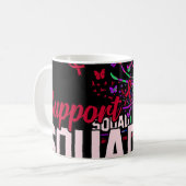 Unterstützung des Squad Brain Aneurysm Aufklärung  Kaffeetasse (Vorderseite Links)