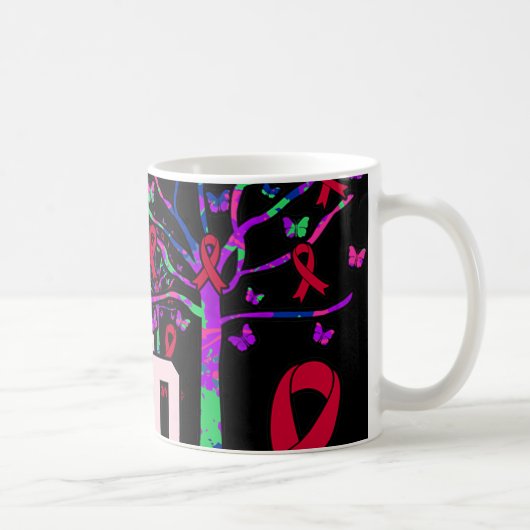 Unterstützung des Squad Brain Aneurysm Aufklärung  Kaffeetasse (Rechts)