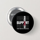 Unterstützung des Squad Brain Aneurysm-Bewusstsein Button (Vorne & Hinten)