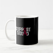 Unterstützung des Squad Brain Aneurysm-Bewusstsein Kaffeetasse (Links)