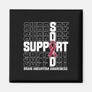 Unterstützung des Squad Brain Aneurysm-Bewusstsein Magnet