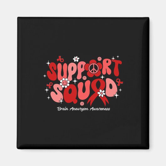 Unterstützung des Squad Brain Aneurysm-Bewusstsein Magnet (Vorne)