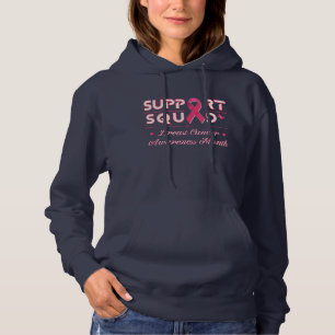 Unterstützung des Squad Breast Cancer Awareness T  Hoodie