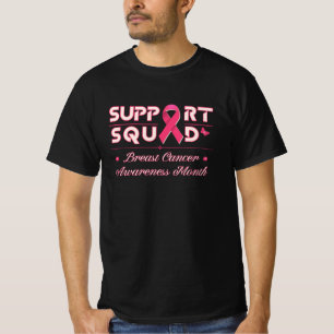 Unterstützung des Squad Breast Cancer Awareness T  T-Shirt