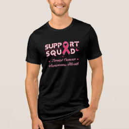 Unterstützung des Squad Breast Cancer Awareness T Tri-Blend Shirt