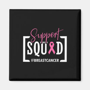 Unterstützung des Squad Brustkrebs-Bewusstseins-Kr Magnet