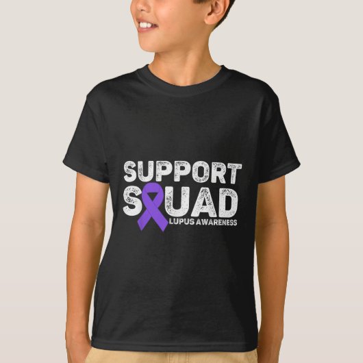 Unterstützung des Squad Lupus-Aufklärungsmonats fü T-Shirt (Vorderseite)
