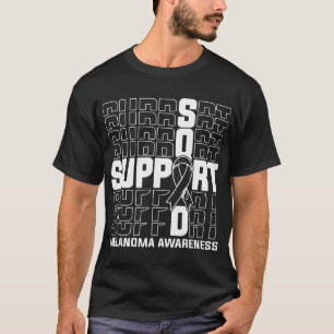 Unterstützung des Squad Melanoma-Bewusstseins T-Shirt
