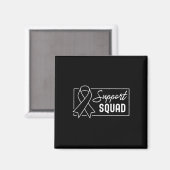 Unterstützung des Squad Orange Warrior CRPS Bewuss Magnet (Vorderseite/Rückseite)