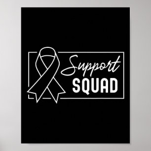 Unterstützung des Squad Orange Warrior CRPS Bewuss Poster