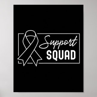 Unterstützung des Squad Orange Warrior CRPS Bewuss Poster