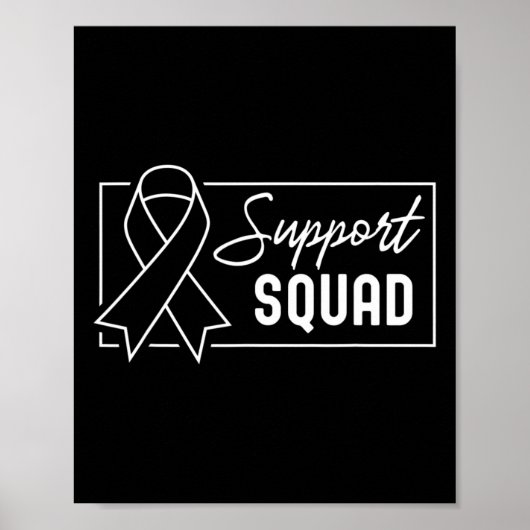 Unterstützung des Squad Orange Warrior CRPS Bewuss Poster (Vorne)