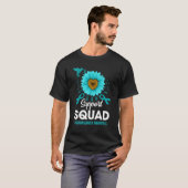 Unterstützung des Squad Ovarian Cancer Awareness S T-Shirt (Vorne ganz)