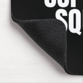 Unterstützung des Squad Pink Ribbon Brustkrebs Bew Mousepad (Ecke)