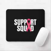 Unterstützung des Squad Pink Ribbon Brustkrebs Bew Mousepad (Mit Mouse)