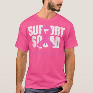 Unterstützung des Squad Pink Ribbon Brustkrebs Bew T-Shirt