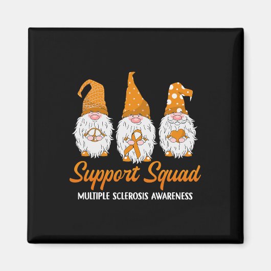 Unterstützung des Squad Ribbon Multiple Sklerose-B Magnet (Vorne)