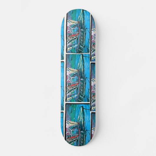 UNTERSTÜTZUNG DES STADTUMS SKATEBOARD (Vorderseite)