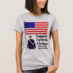 Unterstützung des T - Shirt Epstein Victims
