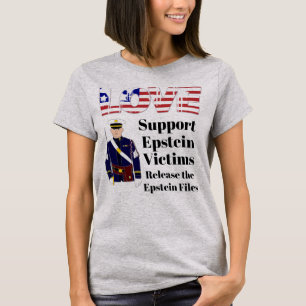Unterstützung des T - Shirt Epstein Victims