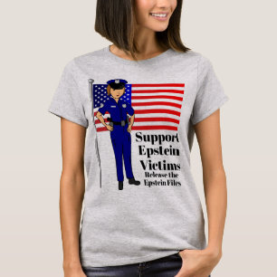 Unterstützung des T - Shirt Epstein Victims