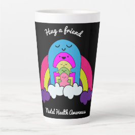 Unterstützung des T - Shirt für psychische Gesundh Milchtasse