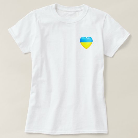 Unterstützung des T - Shirt in der Ukraine - Fried (Design vorne)