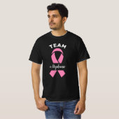 Unterstützung des Team Breast Cancer Awareness Ind T-Shirt (Vorne ganz)