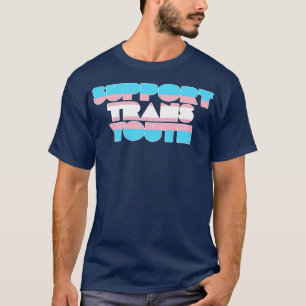 Unterstützung des Transgender-Preis-Flag für Jugen T-Shirt