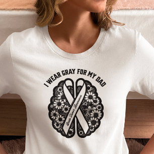 Unterstützung des Tumorbewusstseins des Gehirns Kr T-Shirt