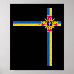 Unterstützung des ukrainischen Präsidenten Zelensk Poster