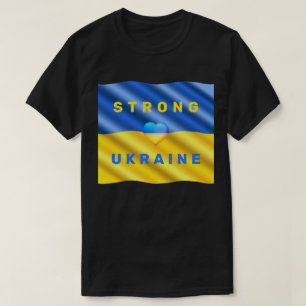 Unterstützung des ukrainischen T - Shirt Starke uk
