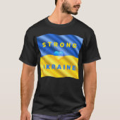 Unterstützung des ukrainischen T - Shirt Starke uk (Vorderseite)