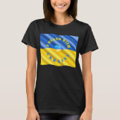 Unterstützung des ukrainischen T - Shirt ukrainisc (Vorderseite)