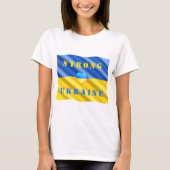 Unterstützung des ukrainischen T - Shirt ukrainisc (Vorderseite)