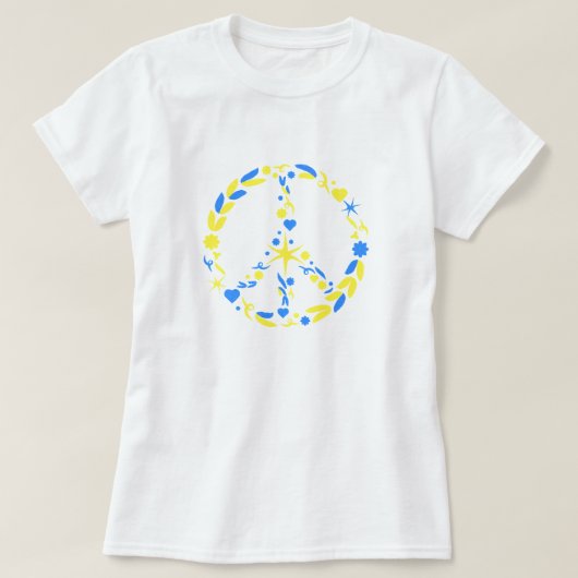 Unterstützung des ukrainischen T - Shirt ukrainisc (Design vorne)