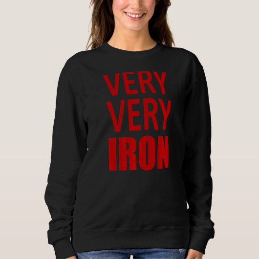 UNTERSTÜTZUNG DES VATERS VON EISENDADDY TRIATHLON SWEATSHIRT (Vorderseite)