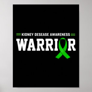 Unterstützung des Warrior-Kranken-Bewusstseins Mon Poster
