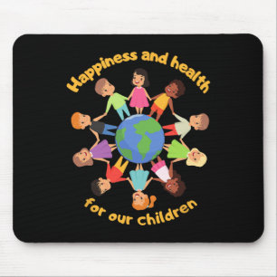 Unterstützung des Weltkindertagsplanes Erde Mousepad