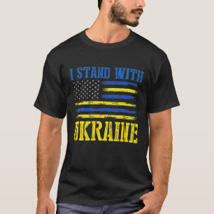 Unterstützung, die ich mit der Ukraine leisten kan T-Shirt