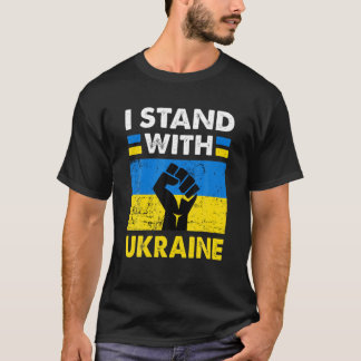 Unterstützung, die ich mit der Ukraine leisten kan T-Shirt
