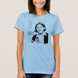Unterstützung Elizabeth Waren T-Shirt