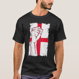 Unterstützung England Fußball-Flagge Ball 2022 - f T-Shirt